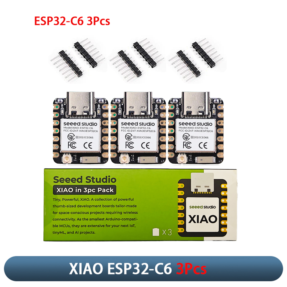 Home Automation Arduino - XIAO ESP32-C6 3Pcs Development Board Module