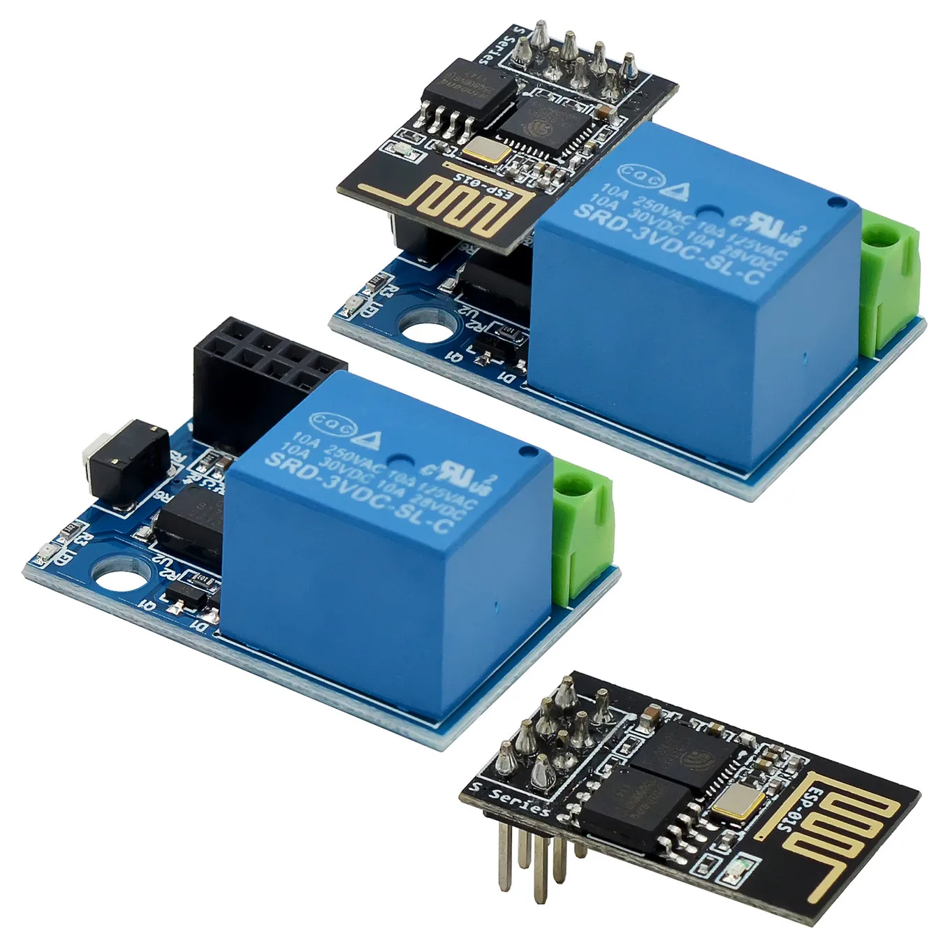 Home Automation With Arduino - ESP-01S WiFi Relay Module 5V 10A