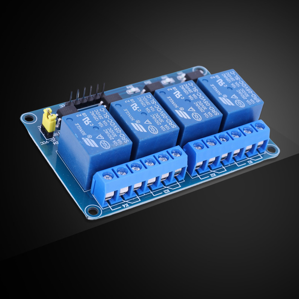 5V 12V 4 Channel Relay Board w - огляд і ціна Home Automation Arduino