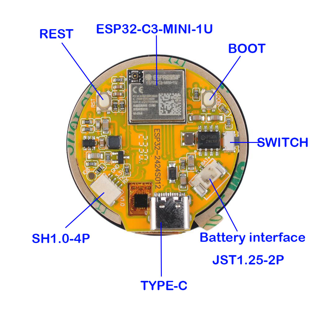 ESP32 Display 1.28 inch ESP32- - огляд і ціна Home Automation Arduino