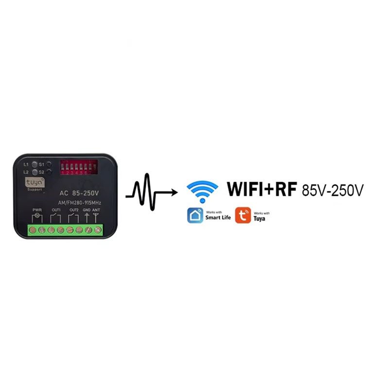 3CGRO-For RX MULTI Tuya Wifi S - огляд і ціна 433Mhz Receiver Module