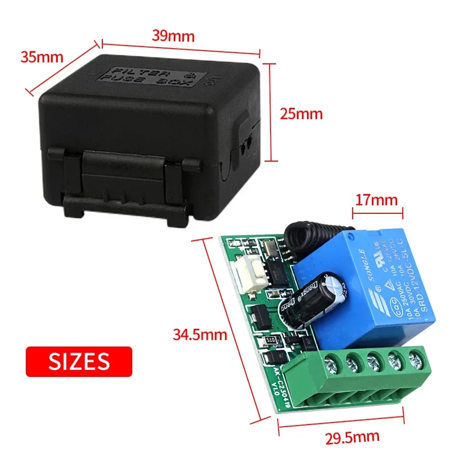 RF433MHz Wireless Switch Build - огляд і ціна 433Mhz Receiver Module
