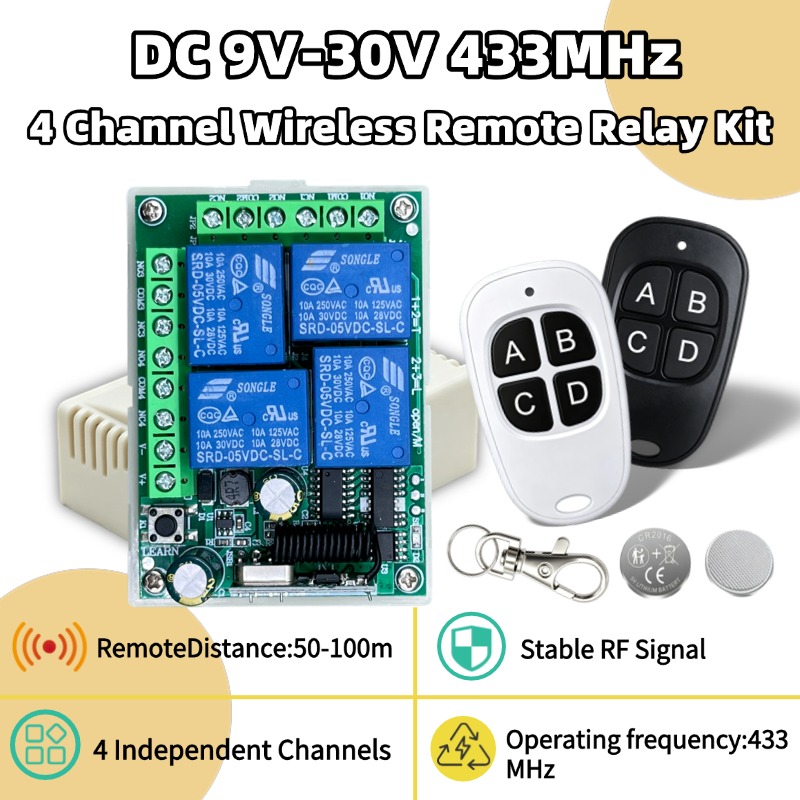 433MHz Universal Wireless Remo - огляд і ціна 433Mhz Receiver Module