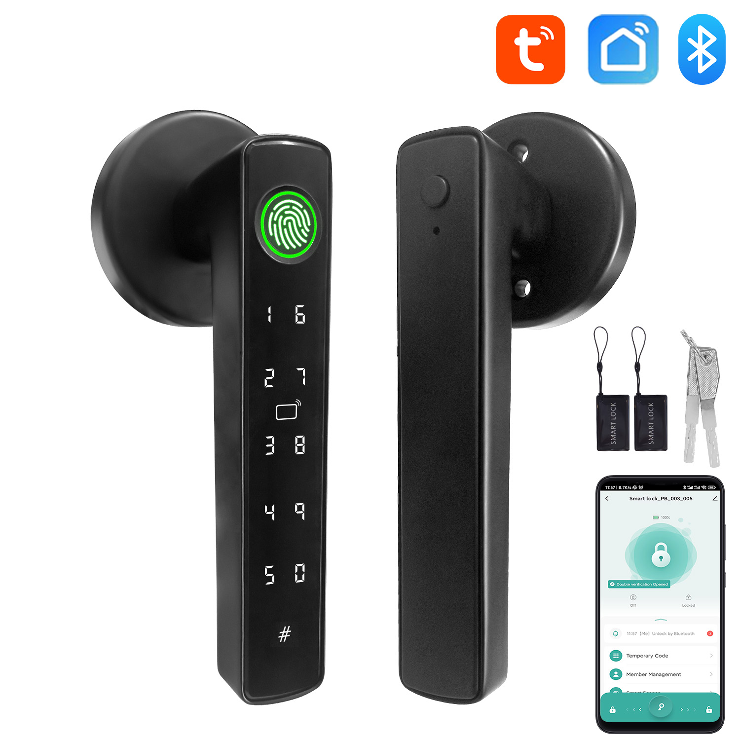 Tuya Smart Bluetooth Door Lock - огляд і ціна Home Automation Tutorial