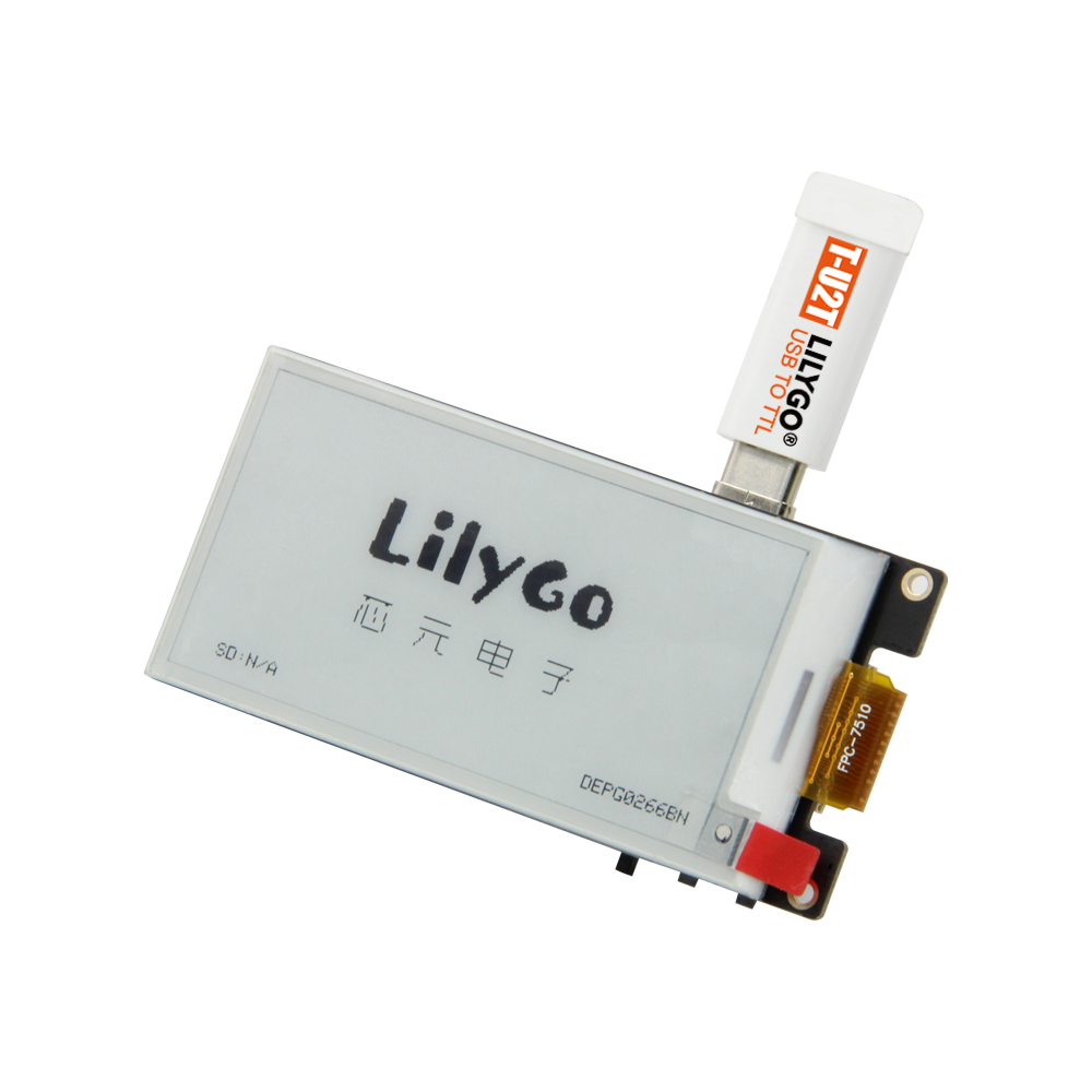 LILYGO® TTGO T5 2.66-Inch E-Pa - огляд і ціна Home Automation Arduino