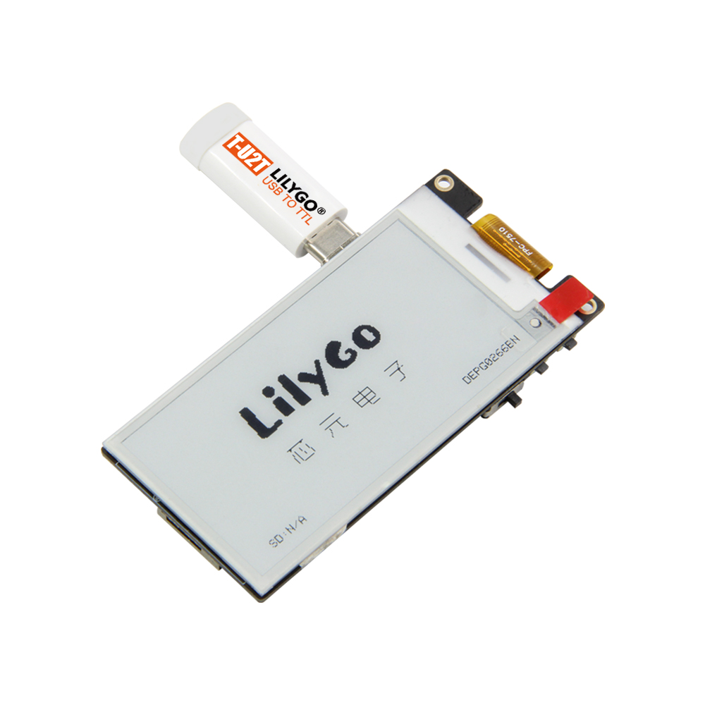 LILYGO® TTGO T5 2.66-Inch E-Pa - огляд і ціна Home Automation Arduino