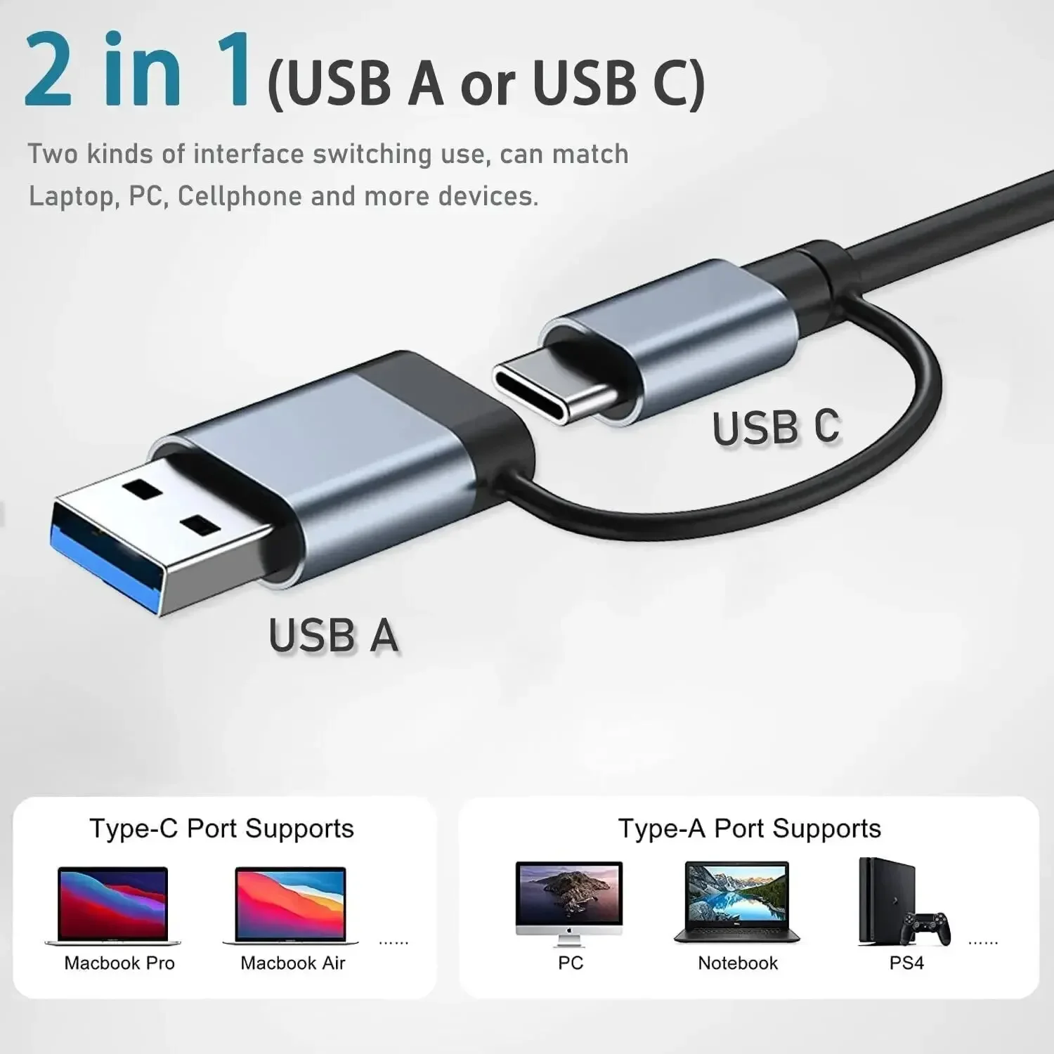 8 In 2 USB-C Hub With 3.0 SD/T - огляд і ціна Home Assistant Sd