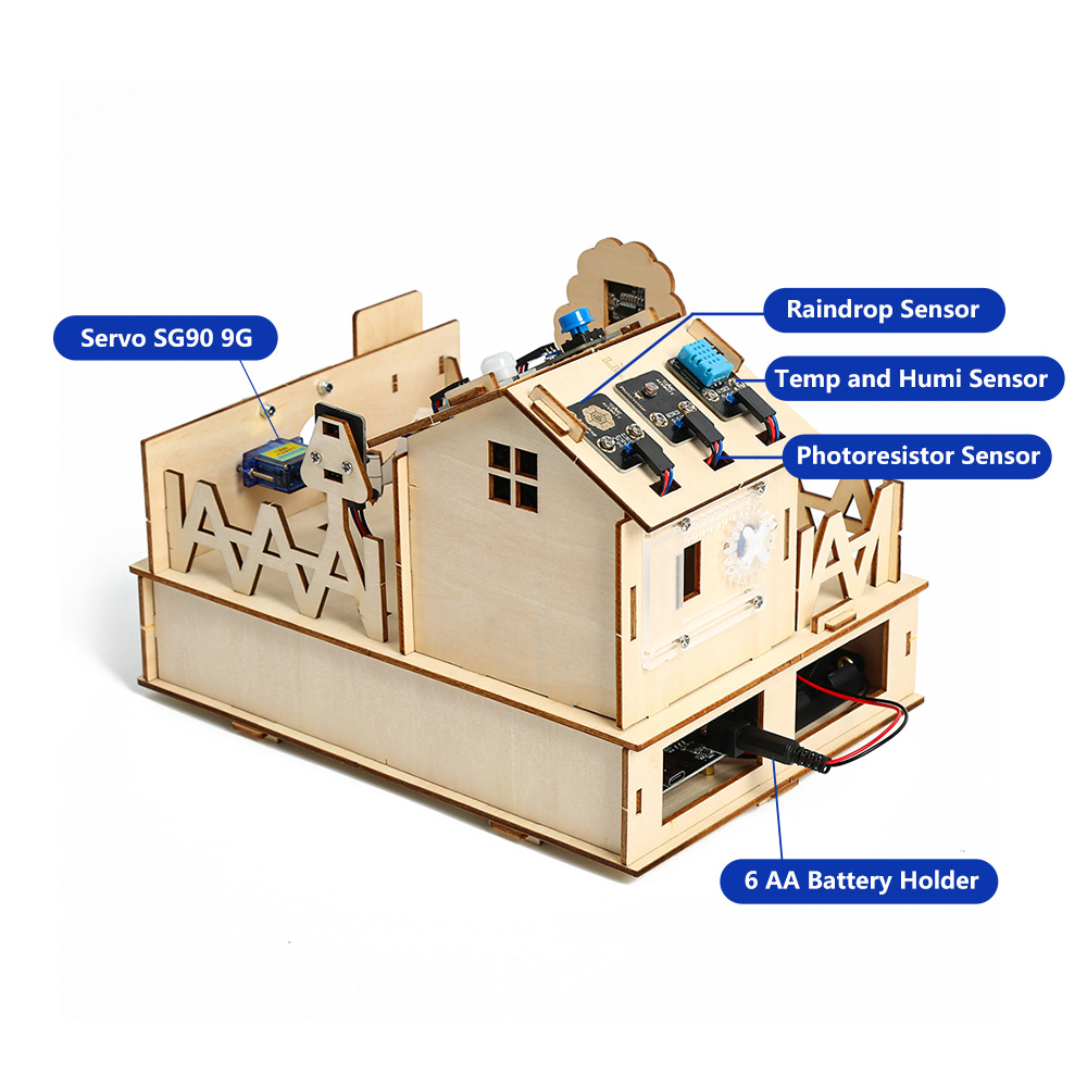 ACEBOTT DIY Smart Home Kit for - огляд і ціна Diy Automation Projects
