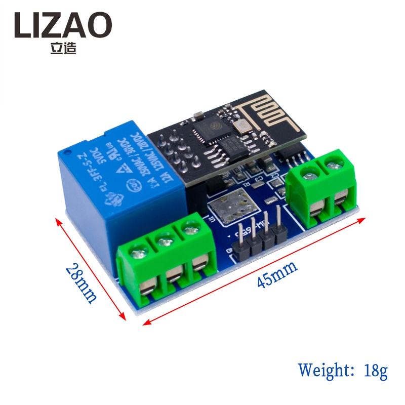 LIZAO ESP8266 5V WiFi IoT Rela - огляд і ціна Diy Automation Projects