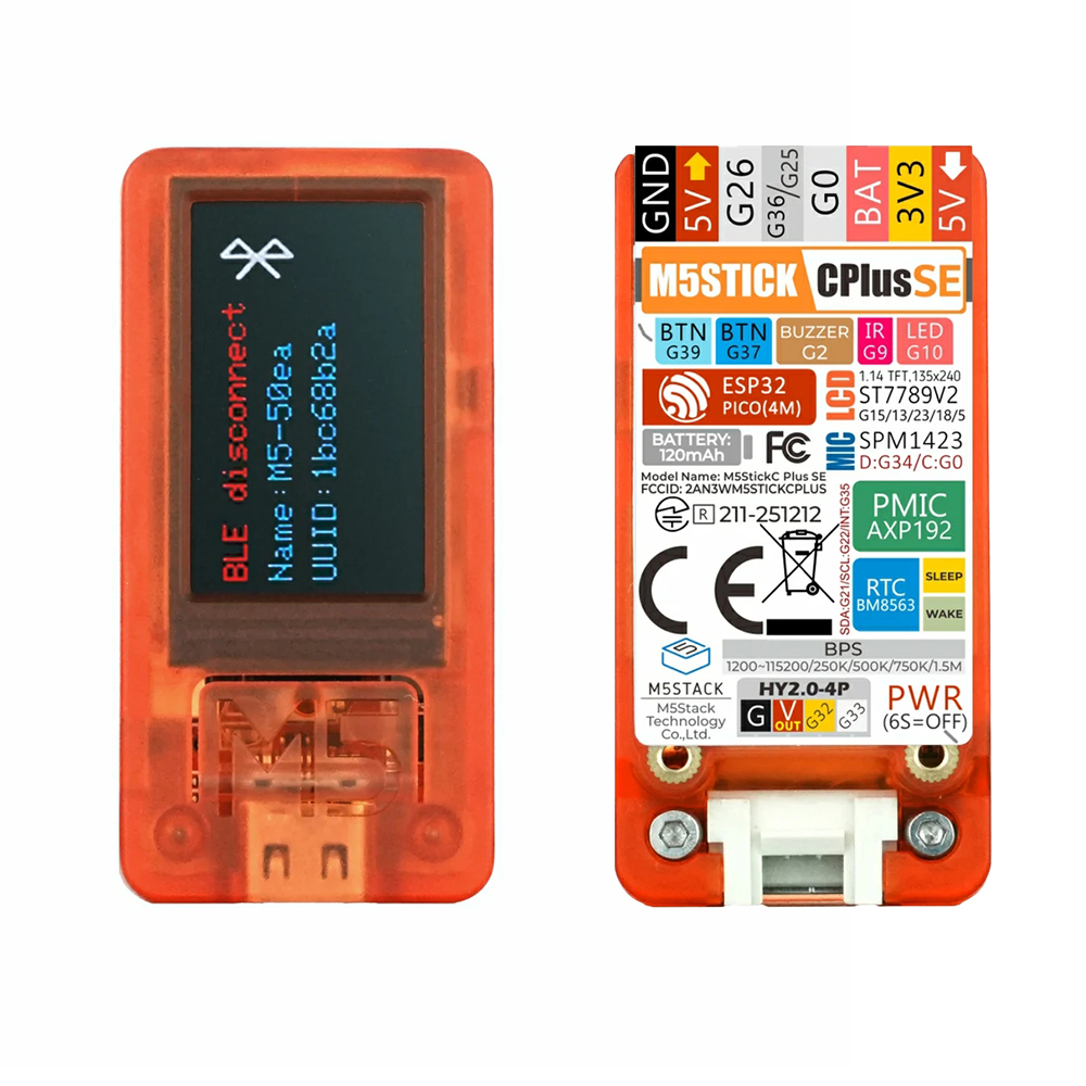 M5Stack StickC-Plus SE ESP32 D - огляд і ціна Keys Diy Home Automation Kit With Esp32