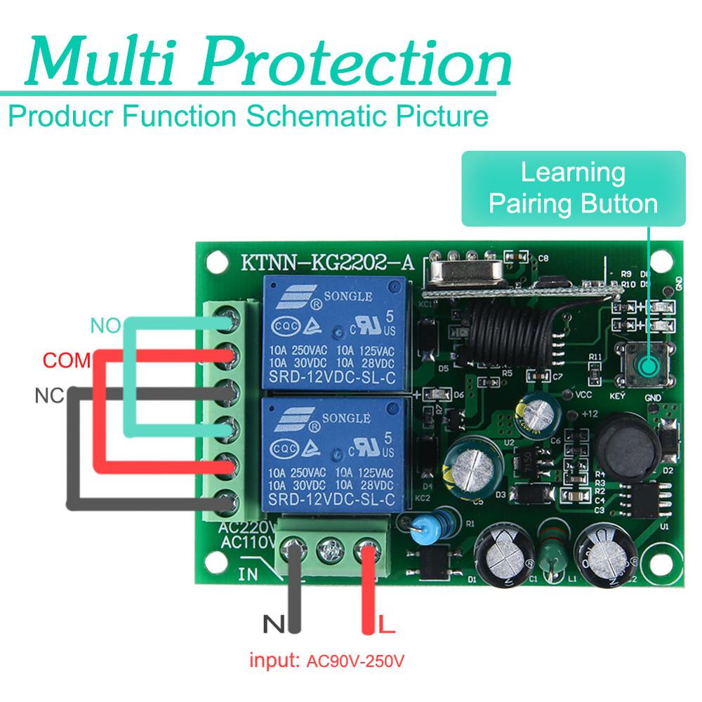 433Mhz Universal Wireless Remo - огляд і ціна 433Mhz Receiver Module