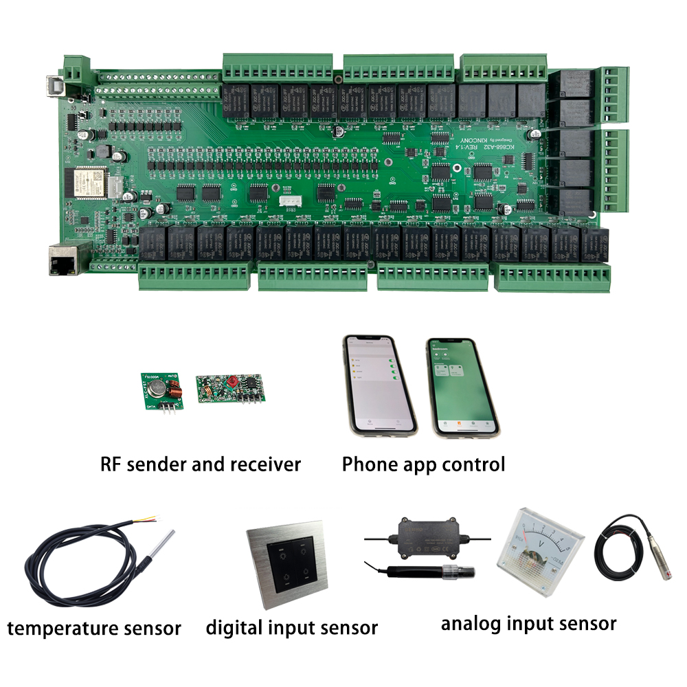KC868-A32 ESP32 Wifi  RS232 US - огляд і ціна Home Automation Arduino