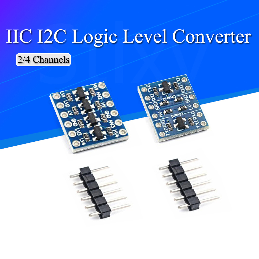10Pcs 2/4 Channels IIC I2C Log - огляд і ціна Level Shifter 3.3V