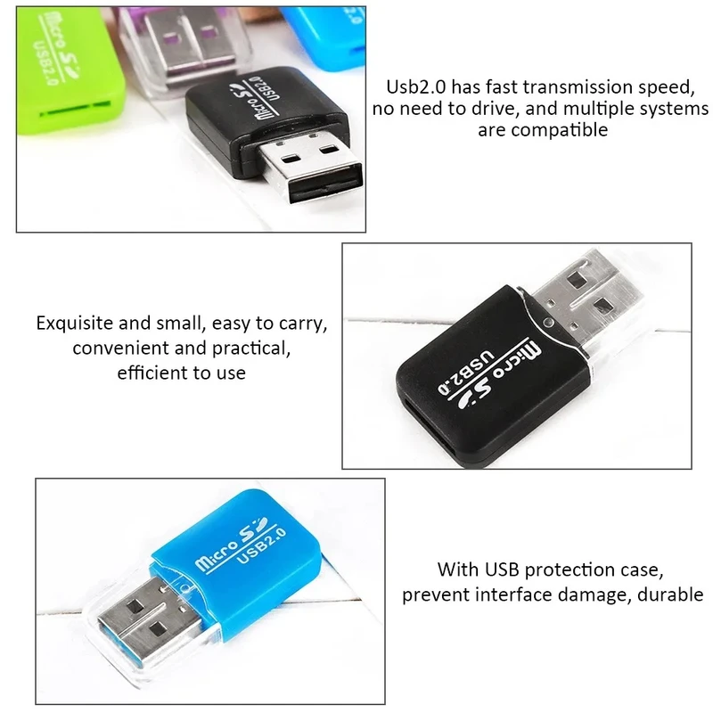 Portable Mini USB 2.0 TF micro - огляд і ціна Home Assistant Sd